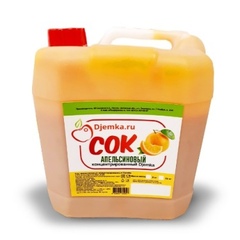 Сок концентрированный апельсиновый (канистра 5 кг)